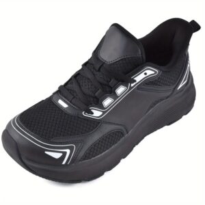 Men's Wide Toe Box Slip on Hands Free Arch Support Wide Sneakers