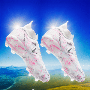 Men's Breathable Football Shoes, AG/FG, Outdoors, TPU Sole