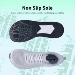 Men's Wide-Toe Cushioned Running Sneakers