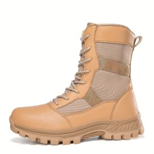Unisex High-Top Hunting boots​ with Camouflage Design