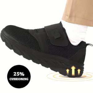Women's Wide Fit Walking Sneakers Shoes