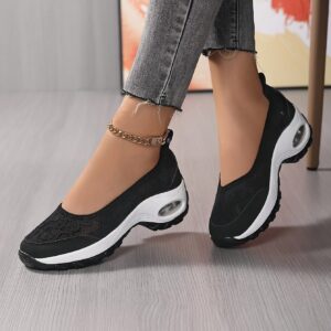 Stylish Low Top Breathable Fabric Insole Sneakers
