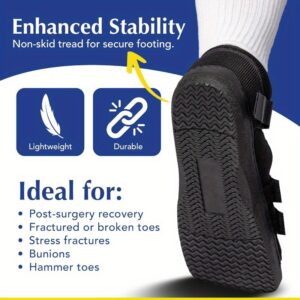 Adjustable Orthopedic PostOp Walking Shoe for Post-Surgery
