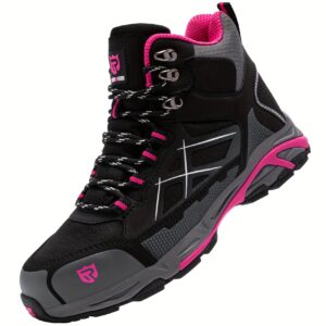 2025 Steel Toe Boots Women's Anti Puncture And Anti Slip Safety Boots