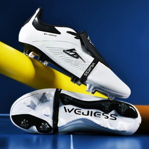 WEJIESS High-Top Soccer Cleats for Men and Women
