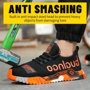 Lightweight Breathable Anti-Smash Anti-Puncture Work Shoes