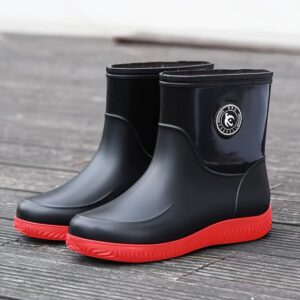 Casual Minimalist Design Rain Boots
