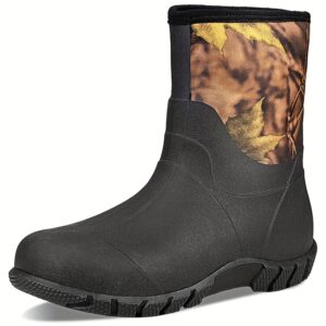 TENGTA Men's Wide Width Warm Insulated Waterproof Hunting boots​