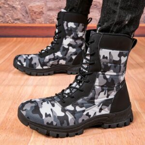 Unisex High-Top Outdoor Boots for Hiking & Trekking
