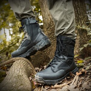 NORTIV 8 Men's Genuine Leather Hunting boots​