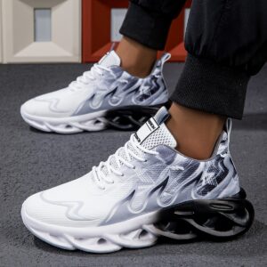 Men's Thick Sole Breathable Mesh Sneakers