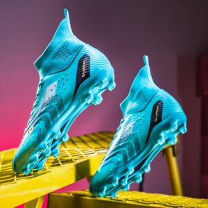Men's High-Top Soccer Cleats with Long Studs