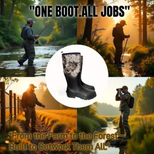 Rubber Neoprene Hunting Boots, Snow Boots