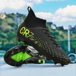 Professional Unisex High-Top Soccer Cleats