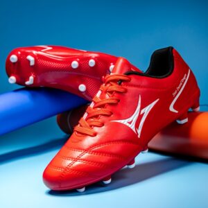 Lace-Up Closure Football Boots for Men