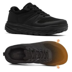 Men's Wide Walking Shoes with Arch Support