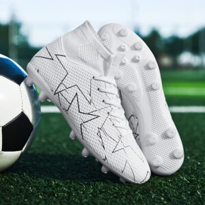 Anti-Slip High-Top Soccer Cleats for Women