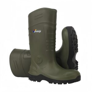 PU Rubber Boots, Waterproof Garden Fishing Outdoor Work Boots