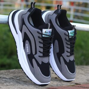 DUNSON Men's Summer Breathable Mesh Athletic Sneakers