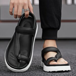 Men's Fashionable Toe Clipper Flat Sandals