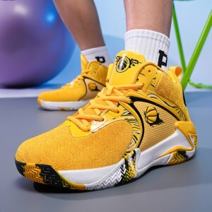 High-Top Breathable Basketball Shoes for Men & Women